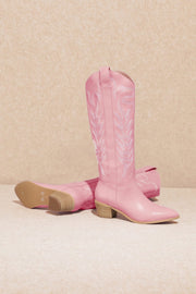 Bubblegum Cowboy boots