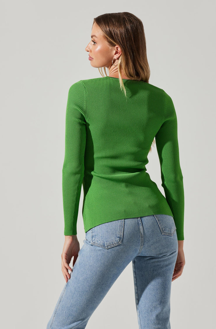 Ansen Ribbed Sweater