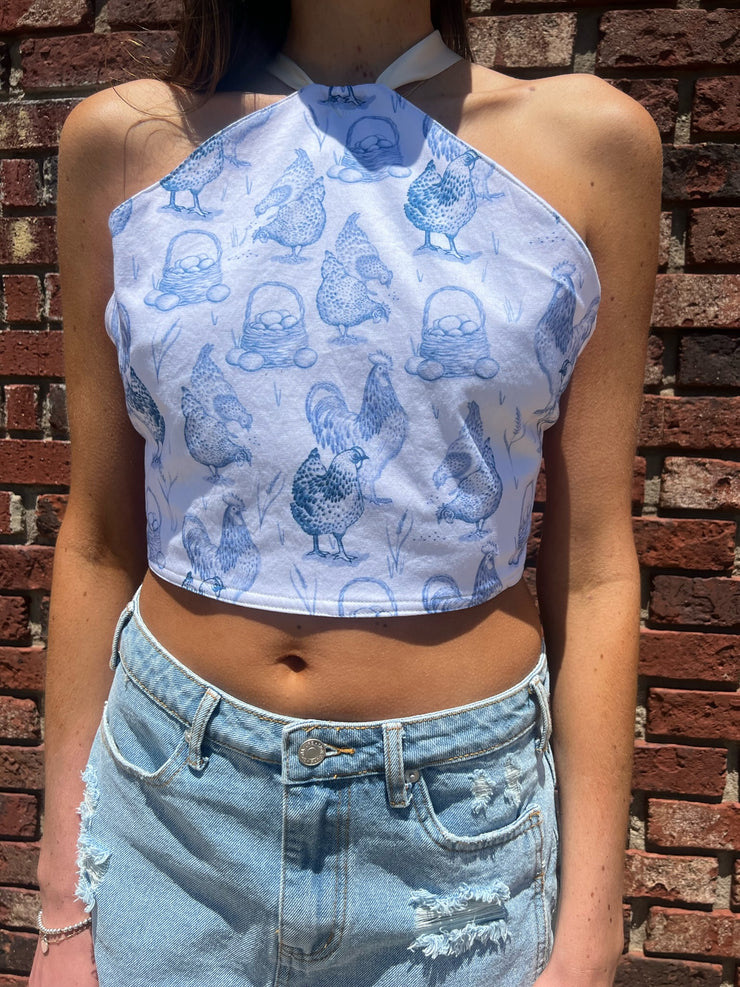 Birds of a Feather Halter Top